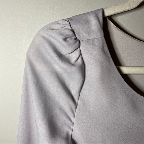 ❌SOLD❌Lulus Status Update Light Grey Shift Dress - Picture 3 of 6